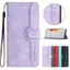 YJD Case For Honor 600 Pro Skin Feel Leather Style Card Solots Soft TPU Dây đeo tay Vỏ điện thoại chống rơi