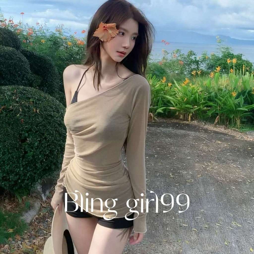 Đồ bơi bảo thủ suối nước nóng phong cách bãi biển Bikini kỳ nghỉ Đồ bơi