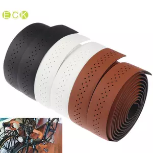 Băng tay lái xe đạp Xe đạp đường trường Da PU đục lỗ thoáng khí Mềm mại đẹp