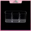 MYPANDA 3 khe trong suốt Hộp đựng mỹ phẩm kim cương Acrylic trong suốt Hộp đựng cọ trang điểm Hộp đựng bút chì kẻ mày Lipsti Chân đế lưu trữ phòng tắm.