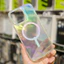 Ốp Lưng ZAGG Iridescent Hiệu Ứng Lông Vũ Cho iPhone - Hỗ Trợ Sạc Không Dây Từ Tính, Chống Trơn Trượt