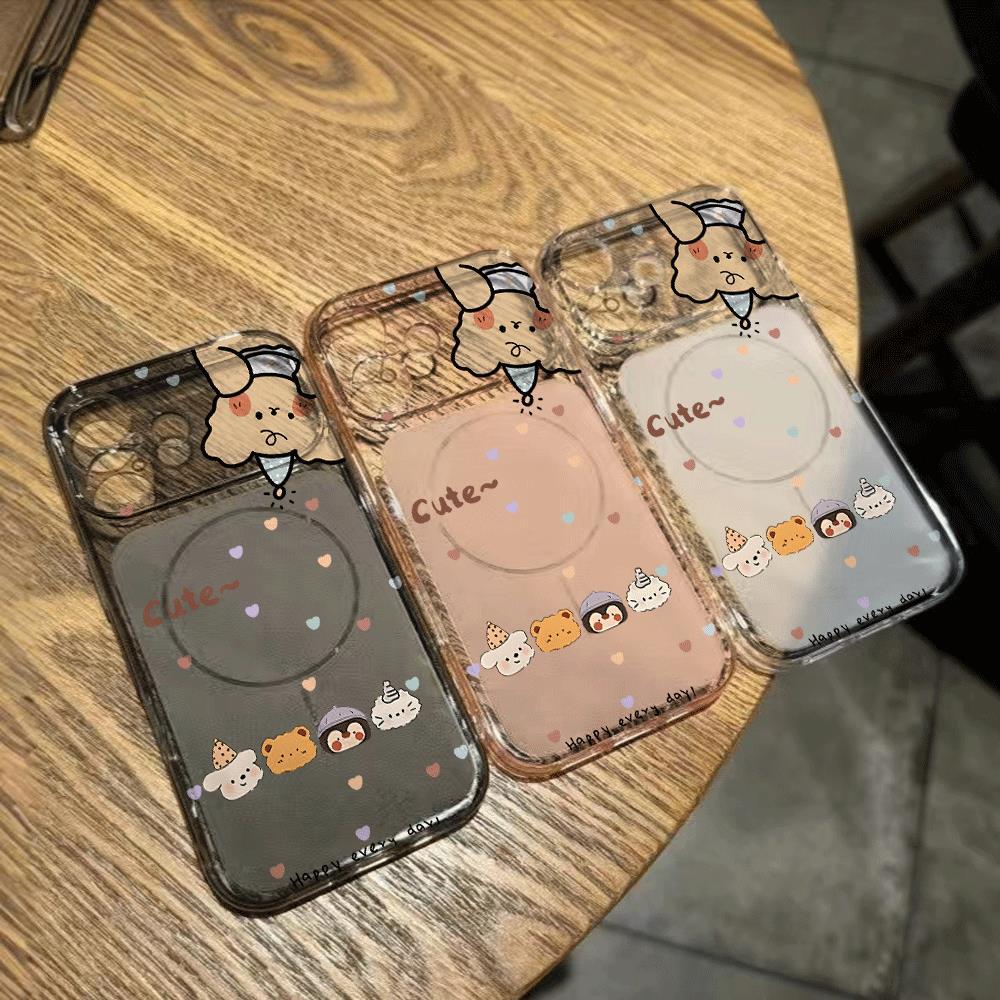 Hình đại diện mềm mạiPhù hợp với vỏ điện thoại 17/16pro, khôHình dùHình vỏ Corning