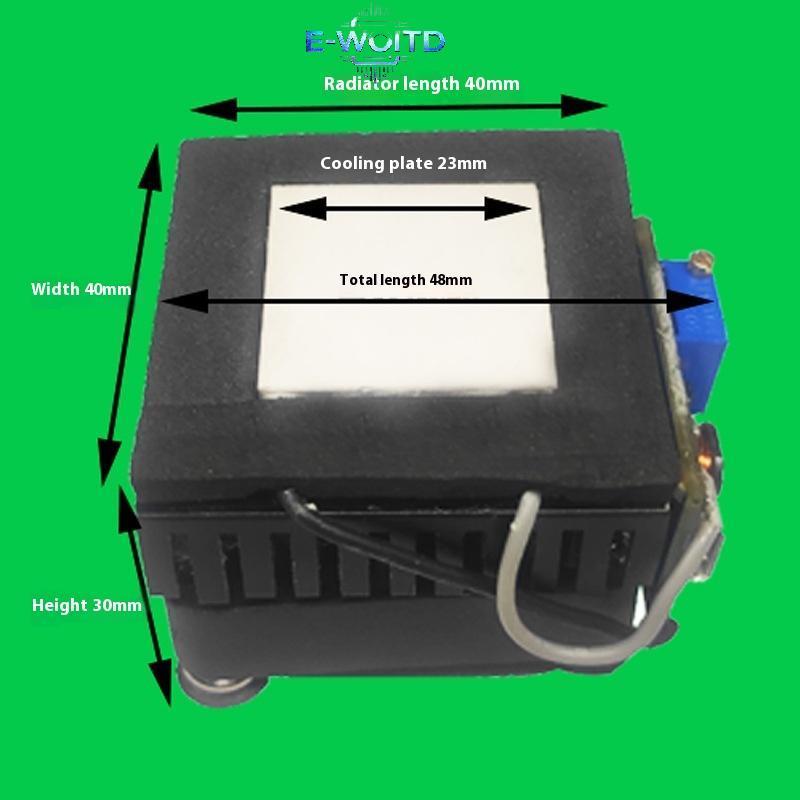 E-WOITD 1 Bộ 40 * 40MM Bán Dẫn Làm Lạnh Chip SR-01 5V DIY Nhiệt Điện Làm Mát Peltier Elemente Module E-WOITD