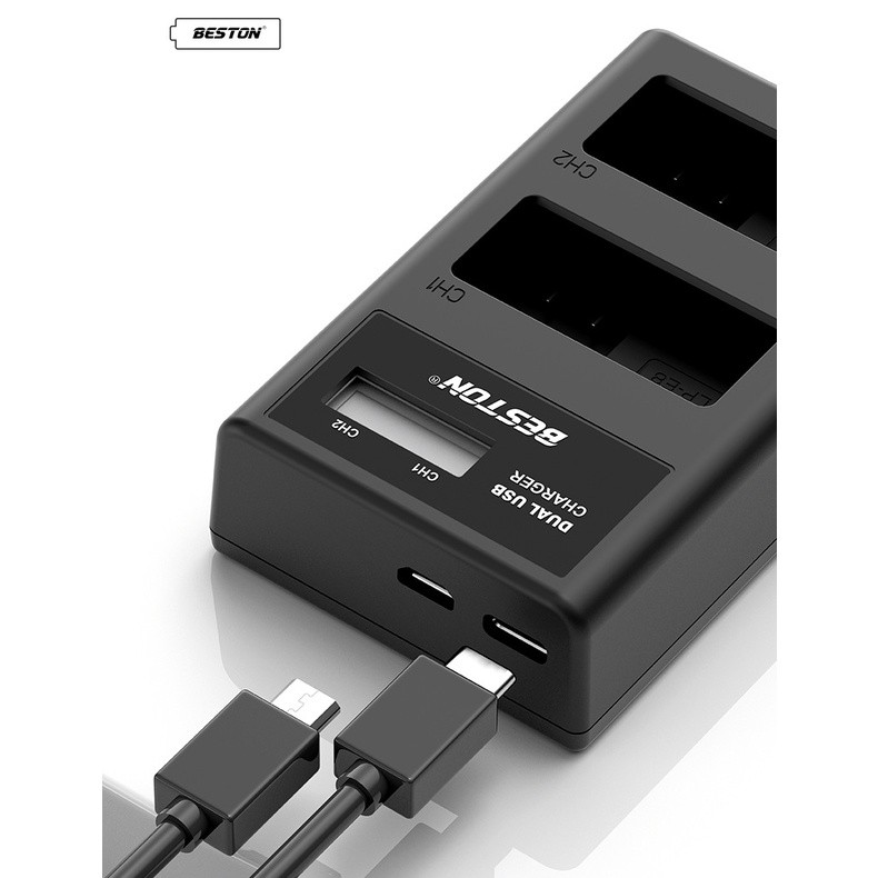 Bộ Sạc Pin Máy Ảnh Canon Beston LP-E8 1800mAh Cho Máy Ảnh Canon 550D 600D 650D 700D ( hàng chính hãng )