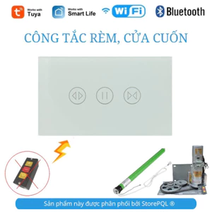 Công tắc cửa cuốn thông minh wifi Tuya, đóng/mở cửa cuốn từ xa bằng điện thoại cửa