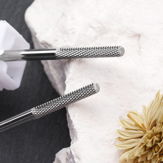 Yaqin Phong Cách Mới Thép Vonfram Làm Móng Tay Đầu Đánh Bóng Chamfering Thanh Thẳng Tẩy Tế Bào Chết Móng Tay Đánh Bóng Bộ Dụng Cụ Làm Móng Tay Thanh Thẳng RQXT