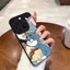 Ốp lưng iPhone họa tiết mèo gửi hoa, ốp bảo vệ camera bằng silicone -iP7/8/X/XS/XR/11/12/13/14/15/16/17/Plus/Air/Pro/Max