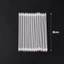 FAVORITEGOODS 25 / 50 Cái Swabs làm sạch dùng một lần, Que bông không bụi loại bỏ bụi mịn, Đầu sợi không mịn chính xác Đầu bông dính hai đầu làm sạch tai nghe