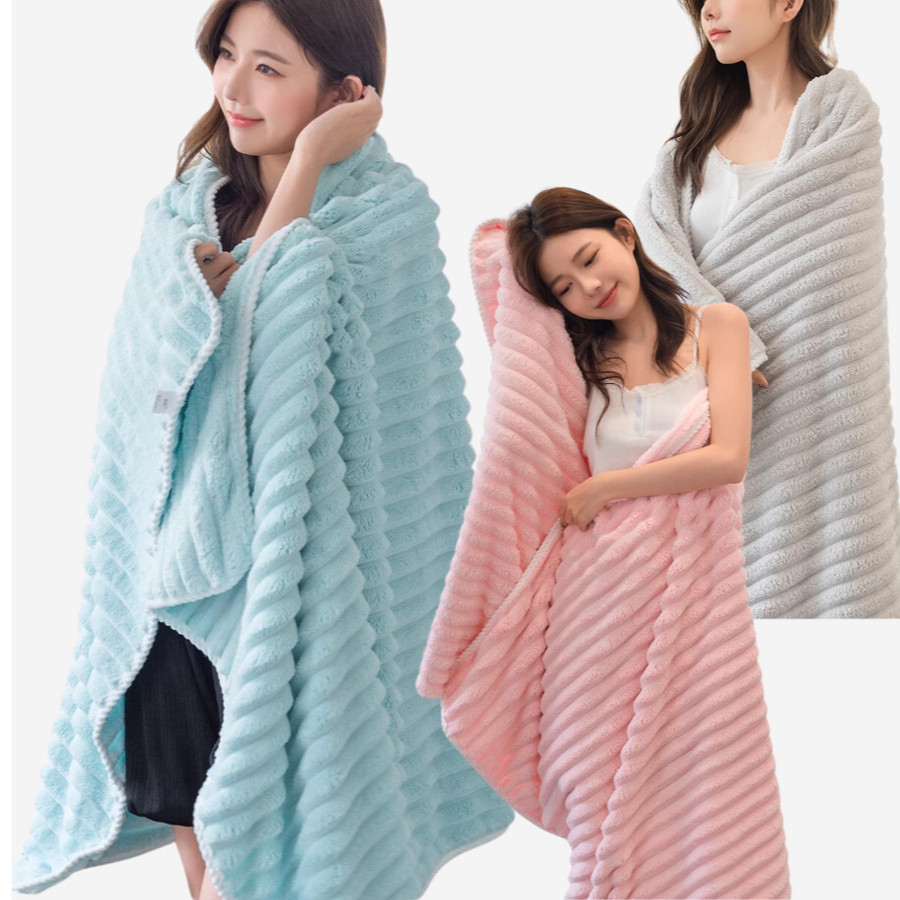 Khăn Tắm Siêu Thấm Hút HomeMate, Khăn Mặt Sợi Cuộn Cao Cấp Mềm Mịn Không Rụng Lông
