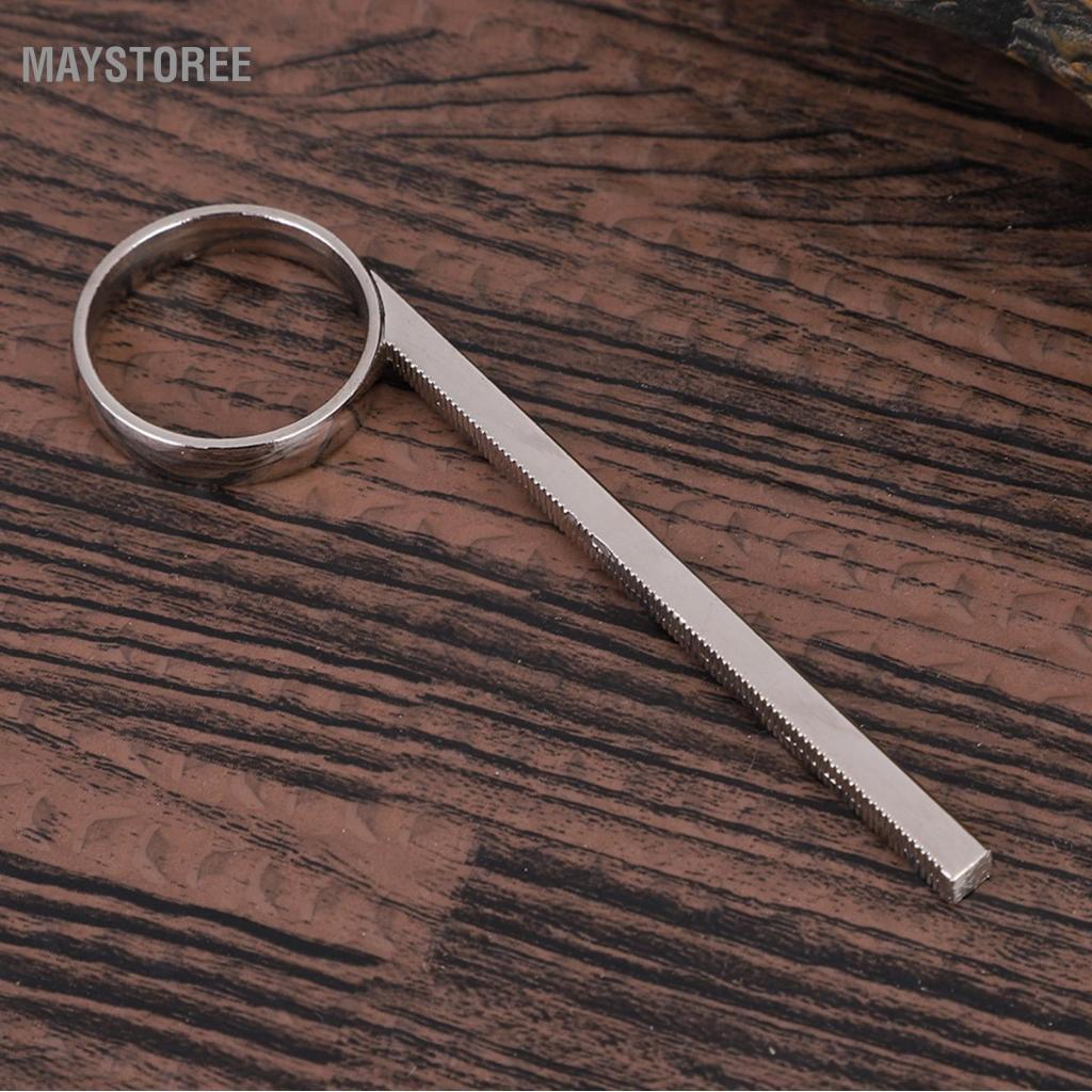 Maystoree Trumpet Nhẫn thay thế kim loại Trượt cho