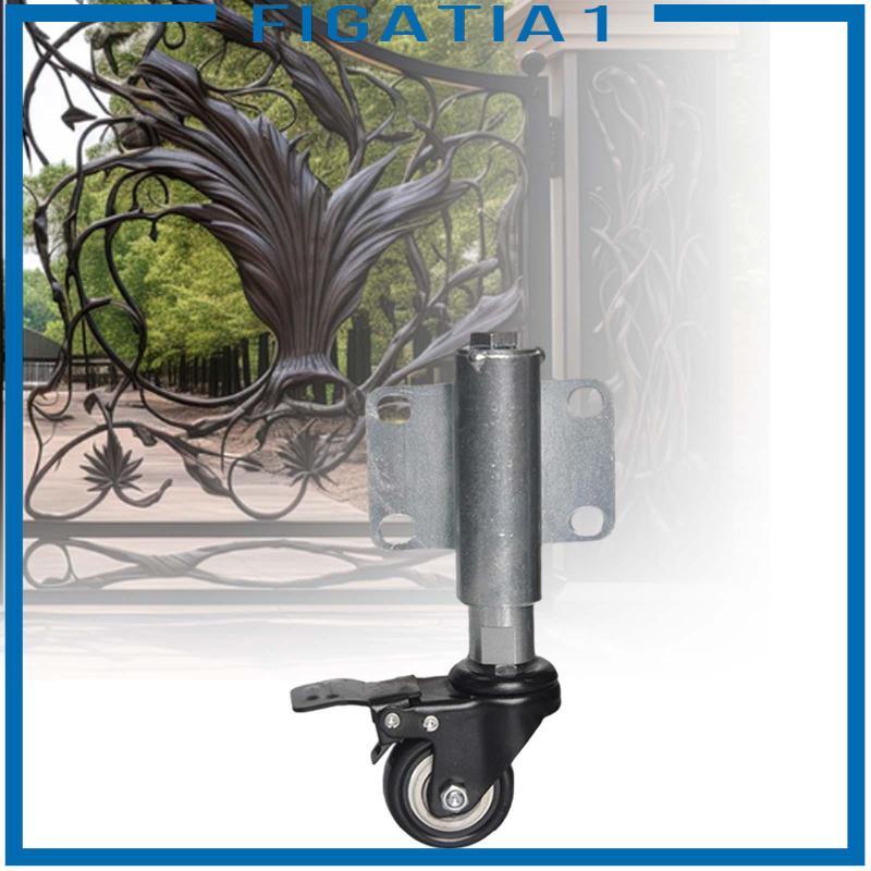 Cổng Bánh Xe Hỗ Trợ Bánh Xe Giảm Sốc Với 360 Xoay Có Thể Thu Vào Lò Xo Tải Cổng Caster Cho Cổng Gỗ Ngoài Trời