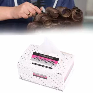 HFSHY 1000 Cái Giấy Perm Nhà Chuyên Nghiệp DIY Tóc Uốn Tóc Giấy Perming Salon Tóc Lưới Siêu Mỏng Thoáng Khí Thiết Kế Khai Thác VN