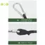 30 / 60 / 90 / 120cm Carabiner Dây thun cắm trại ngoài trời Dây đeo hành lý Dây phơi quần áo Thiết bị cắm trại bền Đa chức năng Đẹp