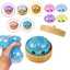 Mini Crunchy Bead Squishy Bun, Kích Thước 5.5cm, Gói 1-5 Cái, Đồ Chơi Thần Tài Cảm Giác Cho Văn Phòng Trường Học Giảm Lo Âu