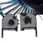 Guansfs Guansfs 2 Chiếc Quạt Làm Mát Cho TUF FX505ge FX505gm FX505dt FX705 Hợp Kim Nhôm Bền Nhanh Nhỏ Và Nhẹ
