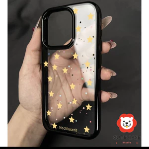 Ốp Lưng Cho IPhone 11 16 17 15 12 13 14 Pro Max air 14 16 15 Plus XR Max Bìa mềm Acrylic Ngôi sao nhỏ thời trang