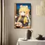 Nhà hàng Ramen sáng tạo Phim hoạt hình Anime Nghệ thuật treo tường, Cửa hàng ẩm thực Sushi Nhật Bản Tranh vải chống thấm nước không khung, Phong cách Nhật Bản Izakaya Phòng ăn Trang trí bức tranh tường