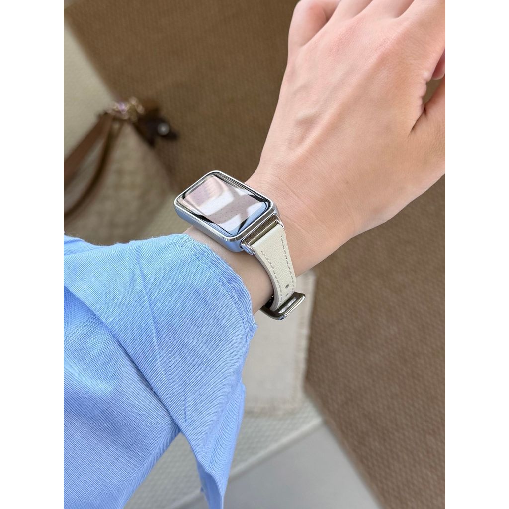 Dây Da Mỏng Cho Huawei Watch Fit5 5pro Fit 3 4 2 Dây Đeo Tay Phụ Kiện Vòng Tay Thể Thao Cho Huawei Band 10 9 8 Dây Đeo