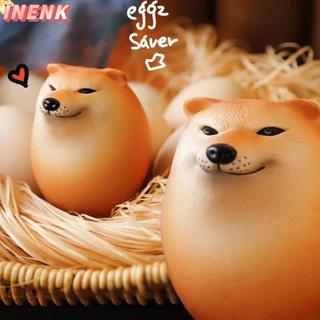 INENK Đồ chơi Squishy Fidget, Đồ chơi trứng chó phục hồi chậm Shiba Inu PU, Trứng chó Shibako sáng tạo Hình dạng thực tế Đồ chơi giảm căng thẳng cho trẻ em