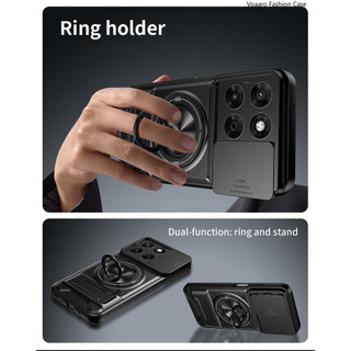 Mới Trượt Ống Kính Funda Cho Motorola Moto G67 5G Ốp Lưng Xoay Vòng Từ Tính Cho Motorola Moto G77 5G Ốp Lưng Chân Đế Vỏ Giáp