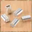 200 CÁI 1 / 16 Inch Cáp Ferrule Bộ Hợp Kim Nhôm Uốn Vòng Tay Cho Dây