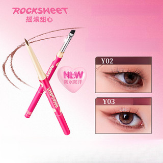 Bút Gel kẻ mắt R ROCKSWEET Bút Gel siêu mịn chống thấm nước chống mồ hôi không nhòe giữ lâu trôi, thân thiện với người mới bắt đầu, dễ tạo mọi hình mắt