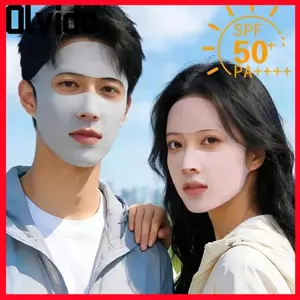 OLVIDO Chống Nắng, Khăn quàng cổ chống tia cực tím toàn mặt bằng lụa băng, Tấm che nắng thời trang có thể điều chỉnh Tấm che nắng thoáng khí Mặt mùa hè
