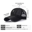 Mũ bóng chày BORAGETE, Mũ bóng chày thoáng khí Unisex, Mũ bố đóng cửa Snapback thời trang mùa hè