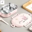Hộp cơm trưa giữ nhiệt bằng thép không gỉ Hộp đựng đồ ăn nhẹ cách nhiệt cho trẻ mới biết đi và người lớn