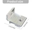 Cc 10 Chiếc Giá Đỡ Kệ Nhôm Cho 202 3030 4040 Góc Lắp Góc Đầu Nối Nhôm Cho Kệ Sách Và Màn Hình