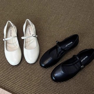 Phong Cách Retro Văn Học Một Từ Khóa Miệng Nông Giày Phù Hợp Với