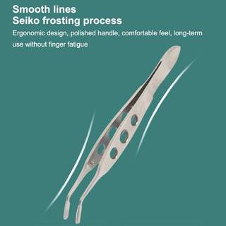 Nhíp mí mắt bằng thép không gỉ SAFENH Meibomian Gland Forceps Dụng cụ nối mi VN