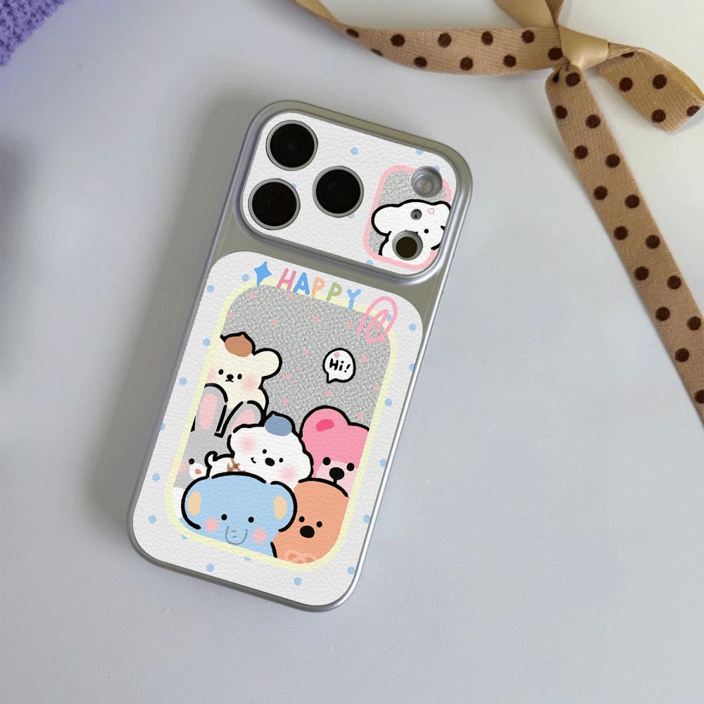 Bộ sưu tập đáng yêu thích hợp cho trường hợp iPhone 17pro iPhone 16/15/14pro chống rơi