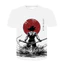 Áo thun unisex họa tiết 3D Dragon Ball, cổ tròn tay ngắn, thiết kế thời trang và thoải mái