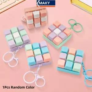 MAKY Sáng Tạo Đàn Áp 9 Bàn Phím Móc Khóa Đồ Chơi Dành Cho Người Lớn Antistress Đồ Chơi Bé Trai Bé Gái Chống Căng Thẳng Ngón Tay Bàn Phím Trò Chơi Vòng Chìa Khóa VN