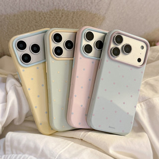 Ốp Điện Thoại Sóng Màu Tương Phản Hàn Quốc Cho iPhone 17Promax 17Pro 13 14 15 16 Pro Max Silicon Mềm Chống Sốc Nữ Điện Thoại Di Động