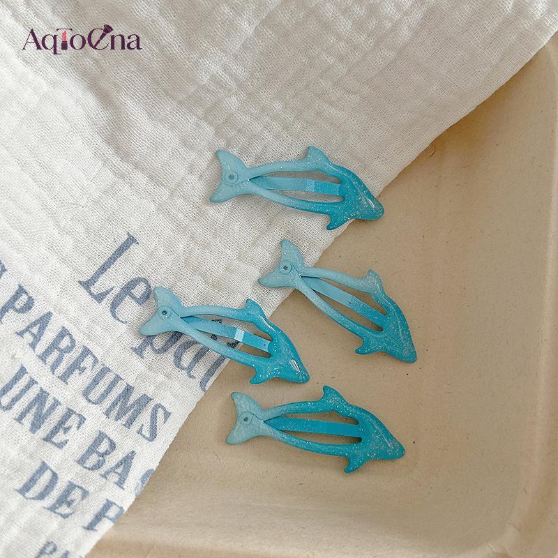 AqToCna - Kẹp tóc hình cá heo dễ thương, phụ kiện thời trang cho nữ