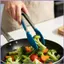 Kẹp Bếp 7 Inch 2 Miếng Thép Không Gỉ Chống Dính Chống Cháy Nhà Bếp Phục Vụ Lưỡi Cho Bít Tết Bánh Mì Nướng Nóng mueadsyvn