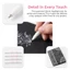 BEABOUT 4 Bút đánh dấu màu trắng, Bút đánh dấu lớp lót mịn gói đơn 6.1 inch, Dễ dàng cầm chính xác Nib Trắng sắc tố mực nghệ thuật Bút đánh dấu thủ công DIY