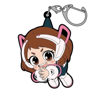 My Hero Academia Anime Keychain Products Girls Gift Key Chain Bag Charms Souvenir Creative Pendant Jewelry Q Version