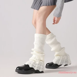 Dụng cụ giữ ấm chân xinh xắn cho nữ, tất bít bốt tới đầu gối