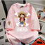 （24H SHIP）Áo thun nam và nữ-In hình hoạt hình-100% cotton-Phong cách và đa năng-Thoải mái và mềm mại-Dáng rộng-C1133