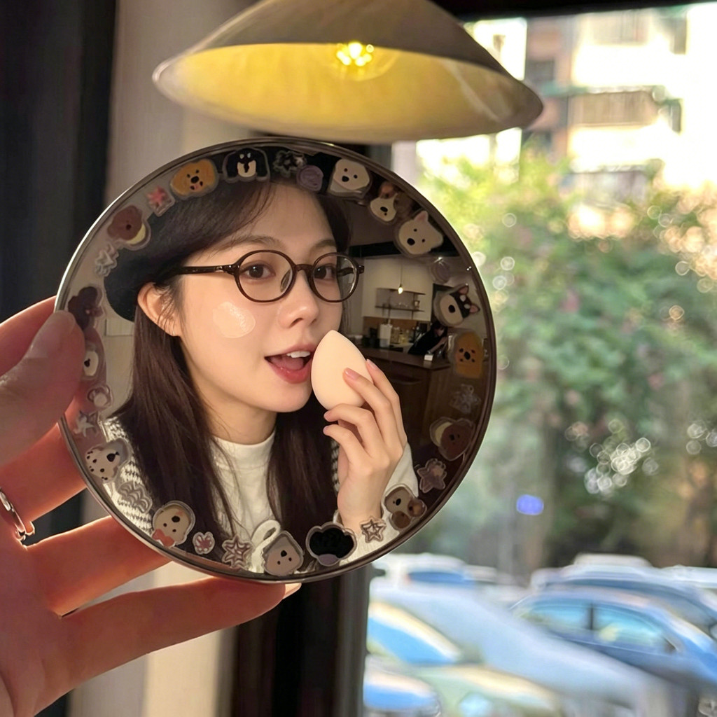 🚚【giao Hàng 24h】Gương selfie phản quang Mini lồi Gương du lịch di động cho Vlog & Công cụ chụp ảnh selfie chụp ảnh ngoài trời