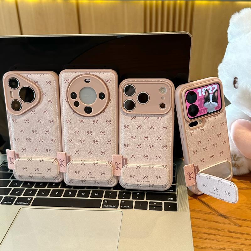 Giá đỡ nhãn thắt nơ thời trang Thích hợp cho vỏ bảo vệ điện thoại Apple 17 / 16