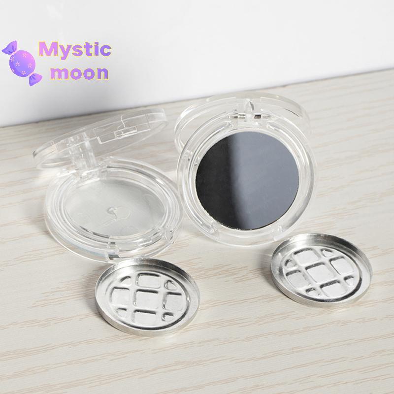 [Mystic] 2.5g Hộp đựng phấn mắt một khe trống Hộp phấn má hồng có gương [Mới]