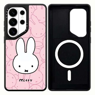 Ốp Lưng Phone Case For Cứng Gương Thỏ Lưới Từ Tính Cho Samsung Galaxy S26 25 24 23 UItra S26 25 24 23 Plus Vỏ Bảo Vệ Chống Sốc