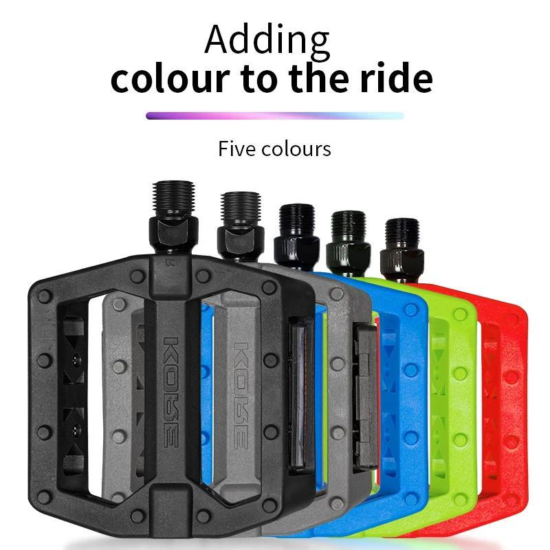 KORE K916 Bàn Đạp Xe Đạp Chống Trơn Trượt Siêu Nhẹ Nylon, Phù Hợp Cho BMX Và Đường Bộ