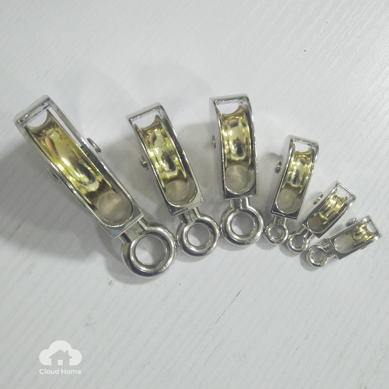 🌤️COD🌤️Ròng rọc nhỏ bằng hợp kim kẽm, ròng rọc gia dụng, ròng rọc thông gió nhà kính.