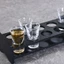Giá đỡ kính bắn COCODECOVED, Khay kính bắn tre lỗ tròn 6 / 12 lỗ, bằng gỗ mịn đa năng Tiết kiệm không gian Giá đỡ cốc thủy tinh nhà bếp