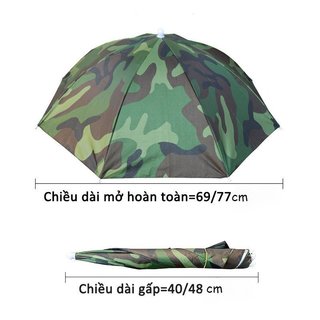 Mũ Ô Câu Cá Có Thể Gập Lại, Chống Nắng và Nhẹ Cho Du Lịch Ngoài Trời